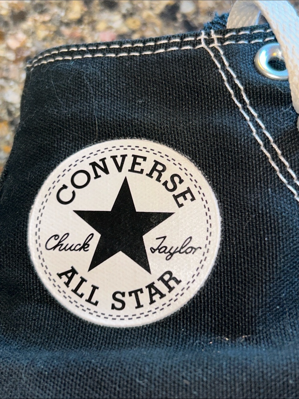 Converse Chuck Taylors Hi Platform Black Sneakers - Picture 5 of 7